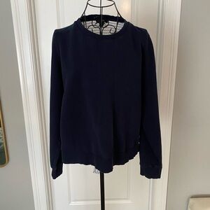 J. Crew Navy Top